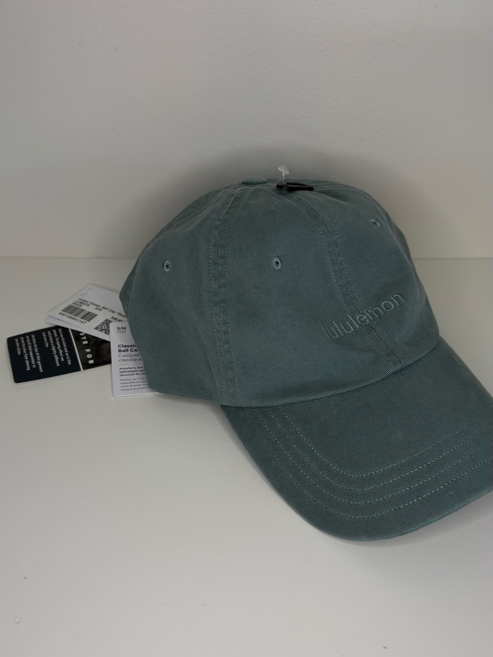 lululemon Classic ball cap hat Baseball hat Unisex sage green / turquoise